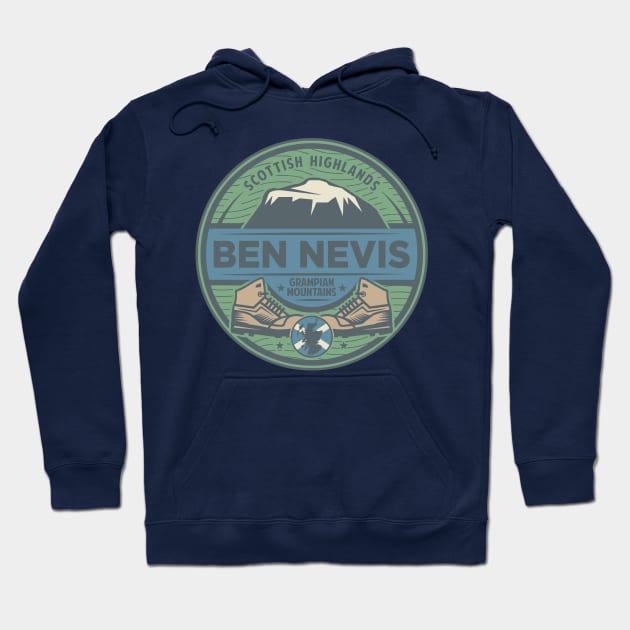 Ben Nevis Hoodie by DavesTees